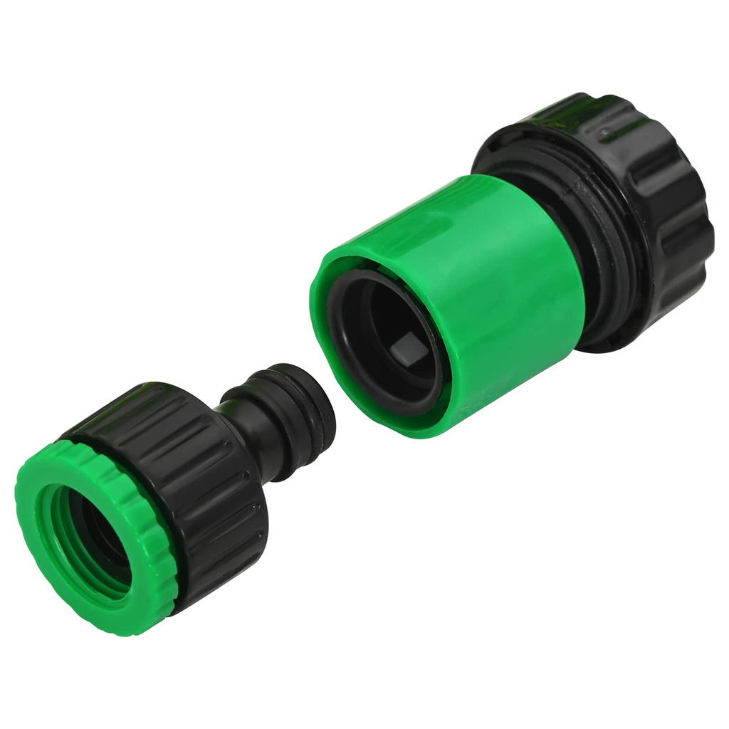 vidaXL Wąż ogrodowy 5-warstwowy Zielony i Żółty 3 / 4'' 20 m PVC