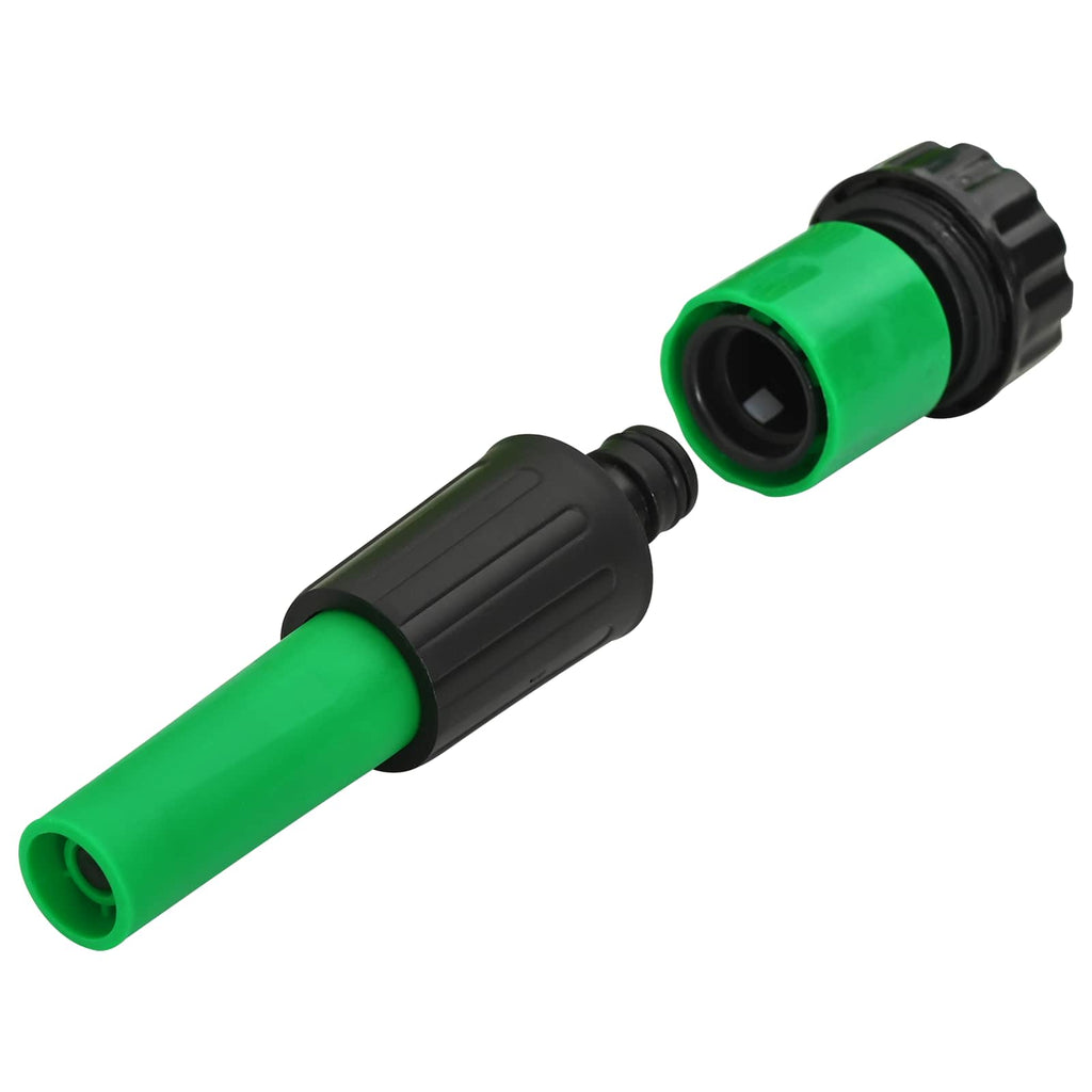 vidaXL Wąż ogrodowy 5-warstwowy Zielony i Żółty 3 / 4'' 50 m PVC