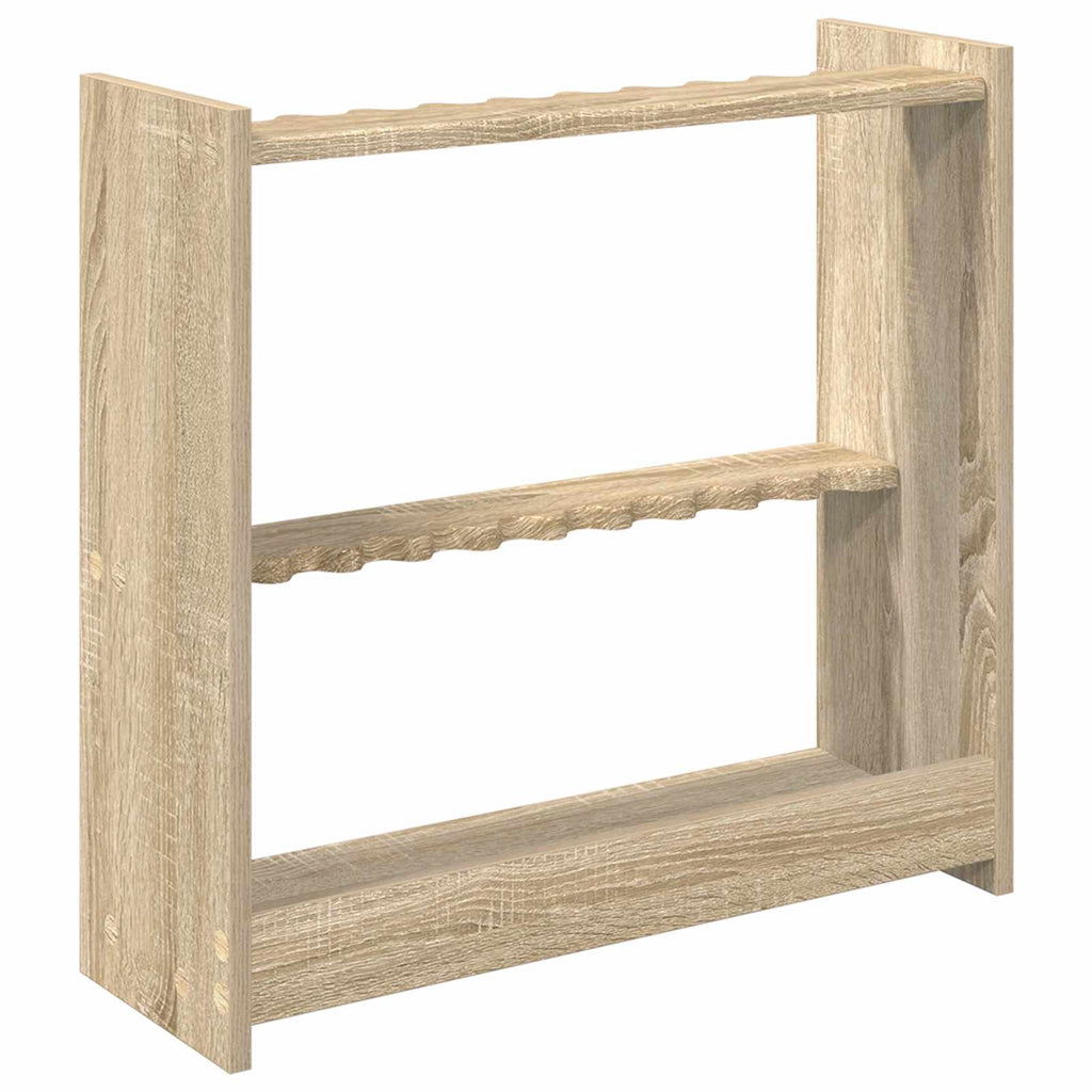 vidaXL Stojak na kij bilardowy Drewno inżynieryjne 60 x 20 x 57 cm