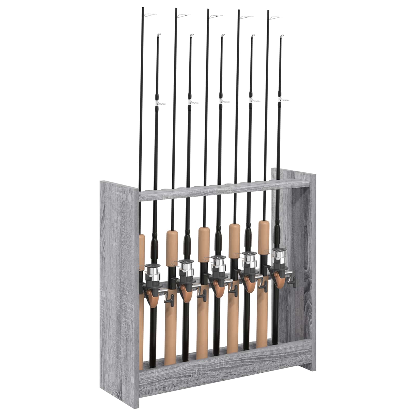 vidaXL Stojak na kij bilardowy Drewno inżynieryjne 60 x 20 x 57 cm