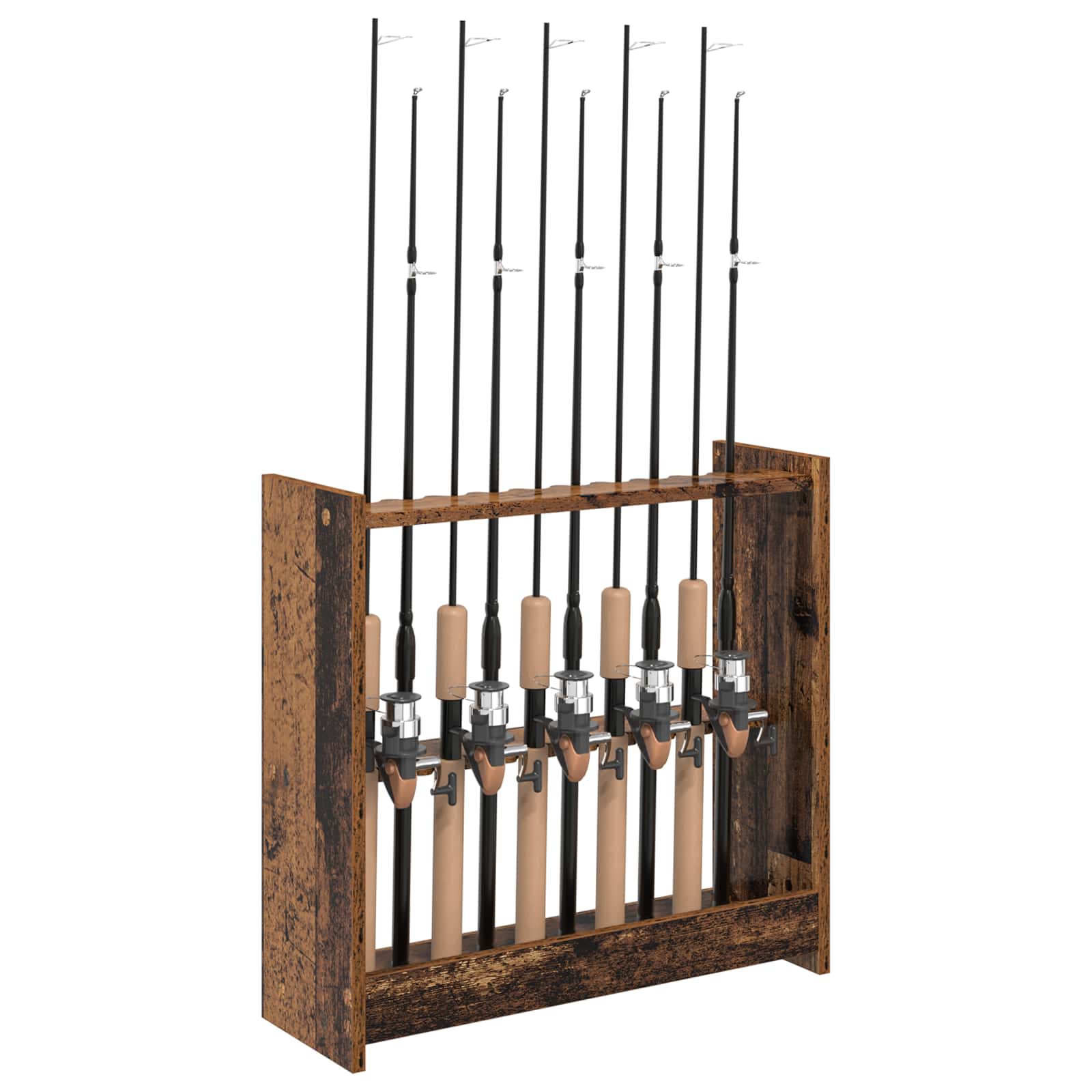 vidaXL Stojak na kij bilardowy Drewno inżynieryjne 60 x 20 x 57 cm