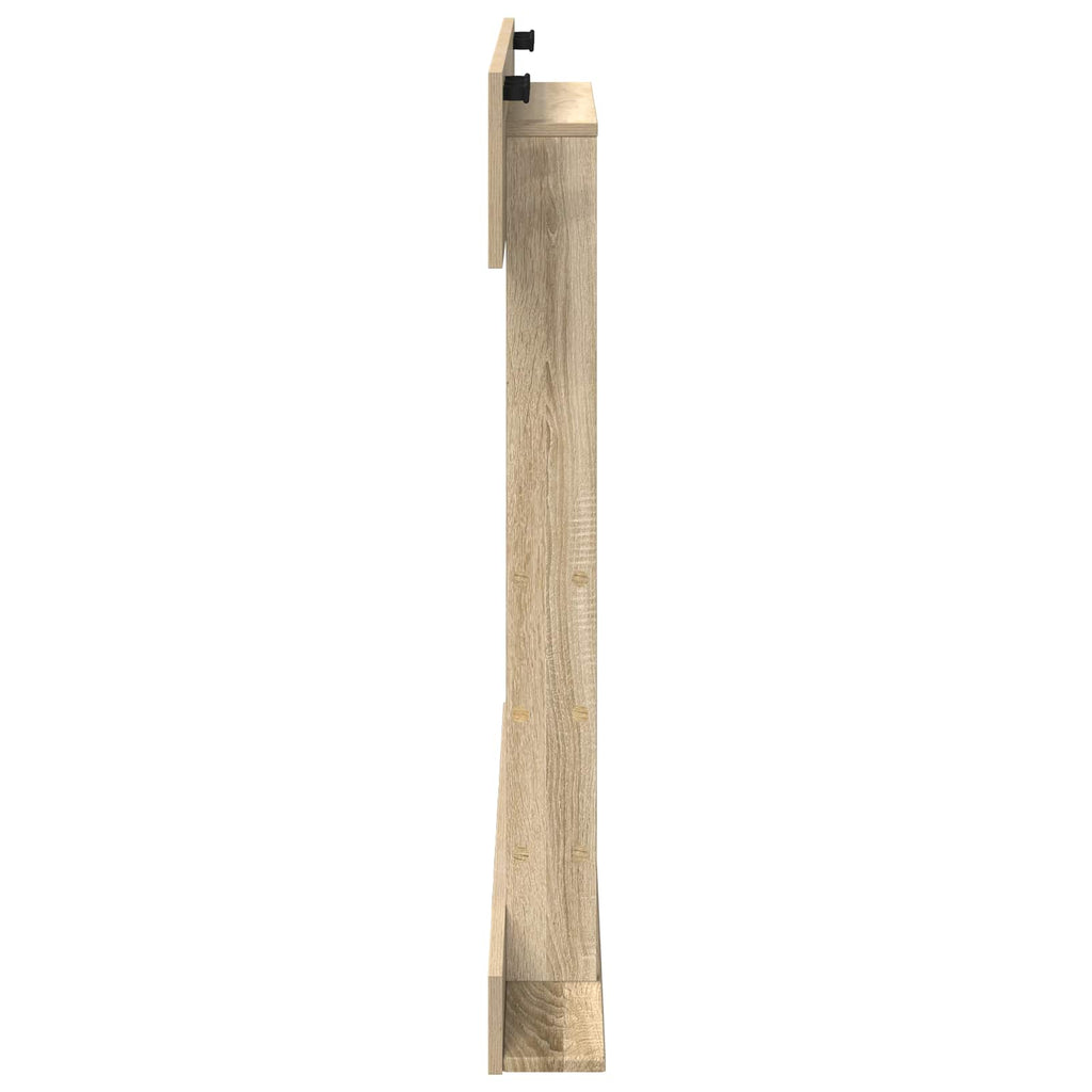 vidaXL Stojak na kij bilardowy Drewno inżynieryjne 93 x 12 x 103 cm