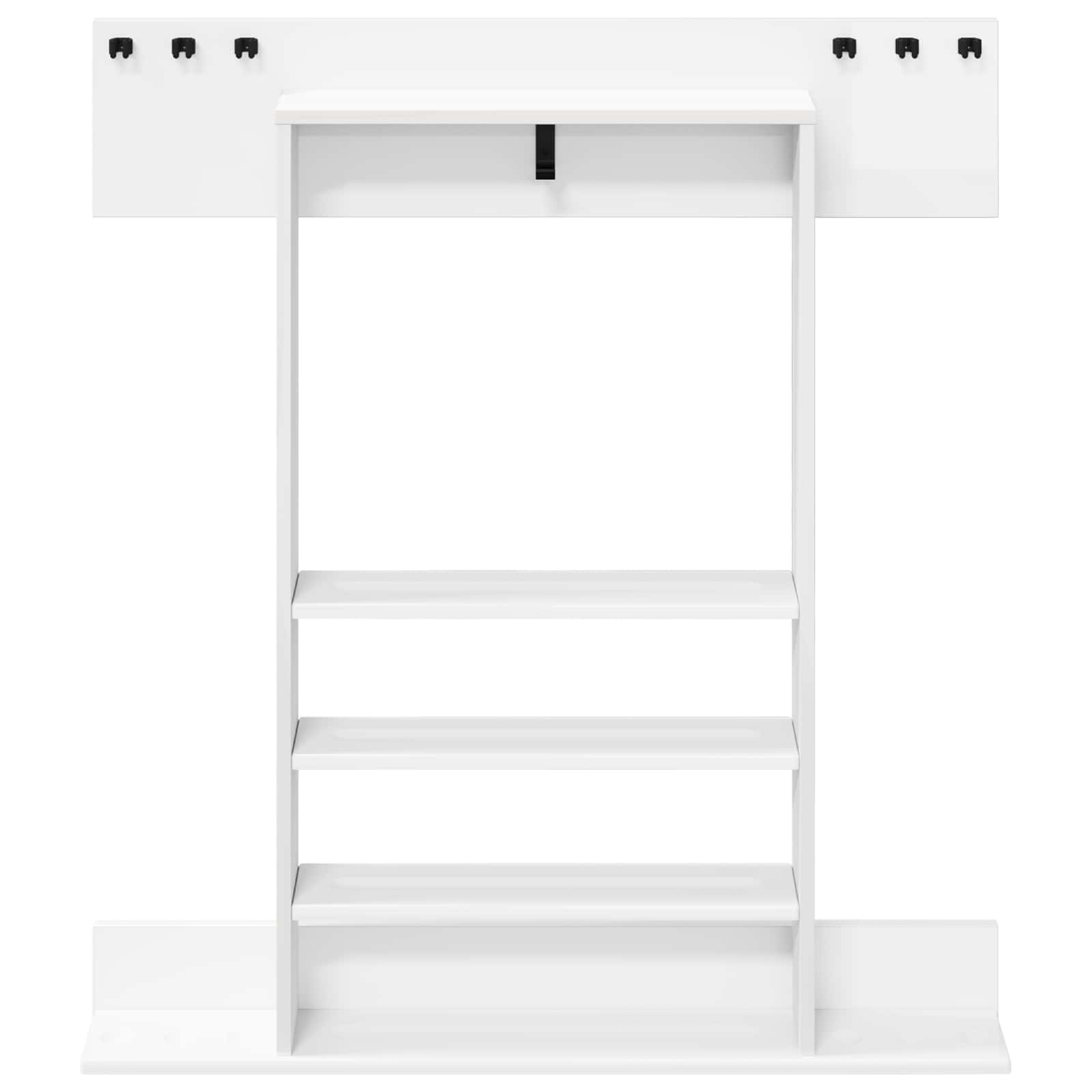 vidaXL Stojak na kij bilardowy Drewno inżynieryjne 93 x 12 x 103 cm