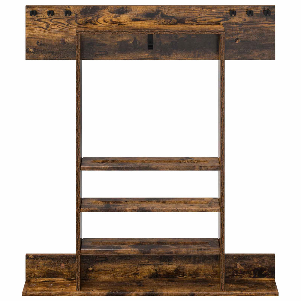 vidaXL Stojak na kij bilardowy Drewno inżynieryjne 93 x 12 x 103 cm