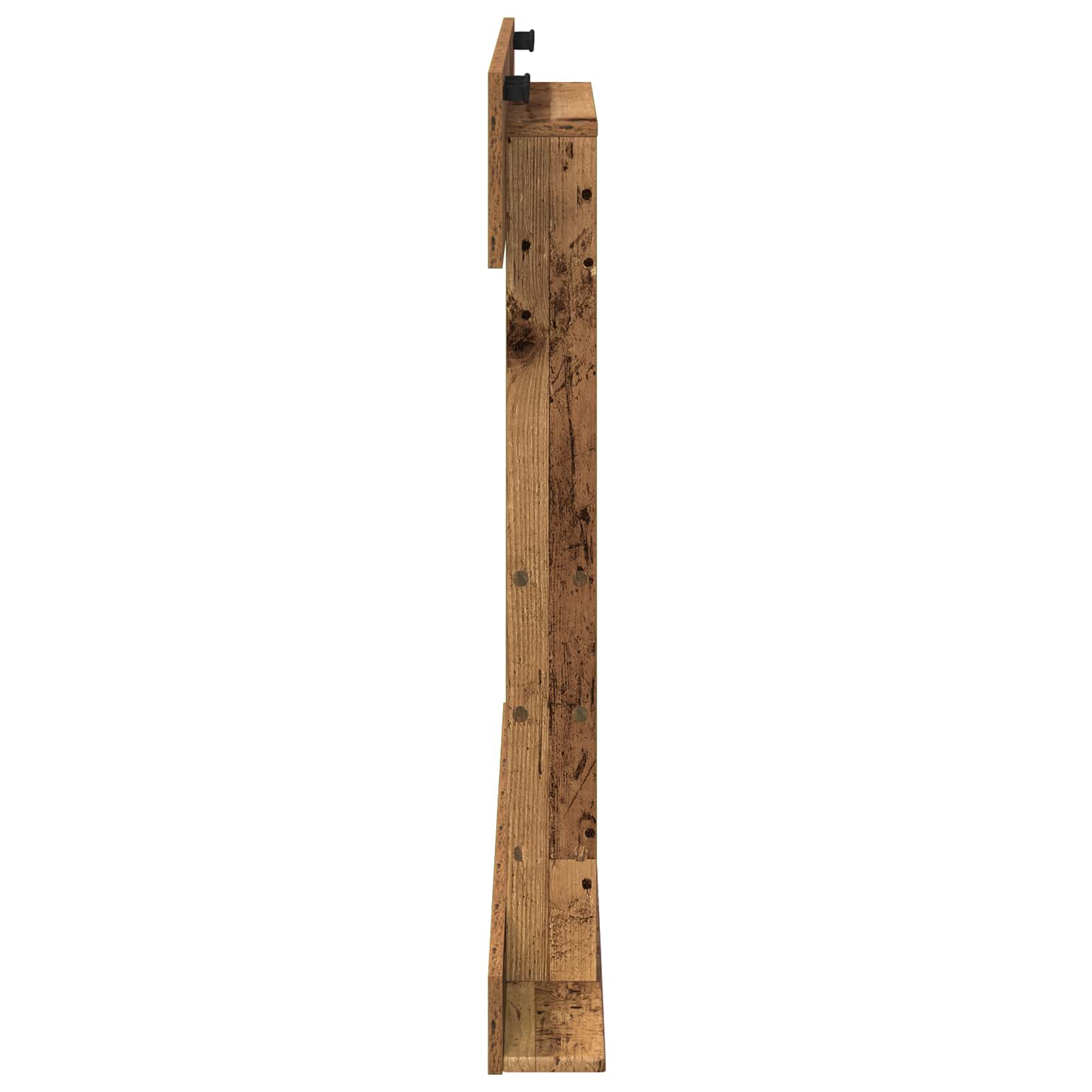 vidaXL Stojak na kij bilardowy Drewno inżynieryjne 93 x 12 x 103 cm