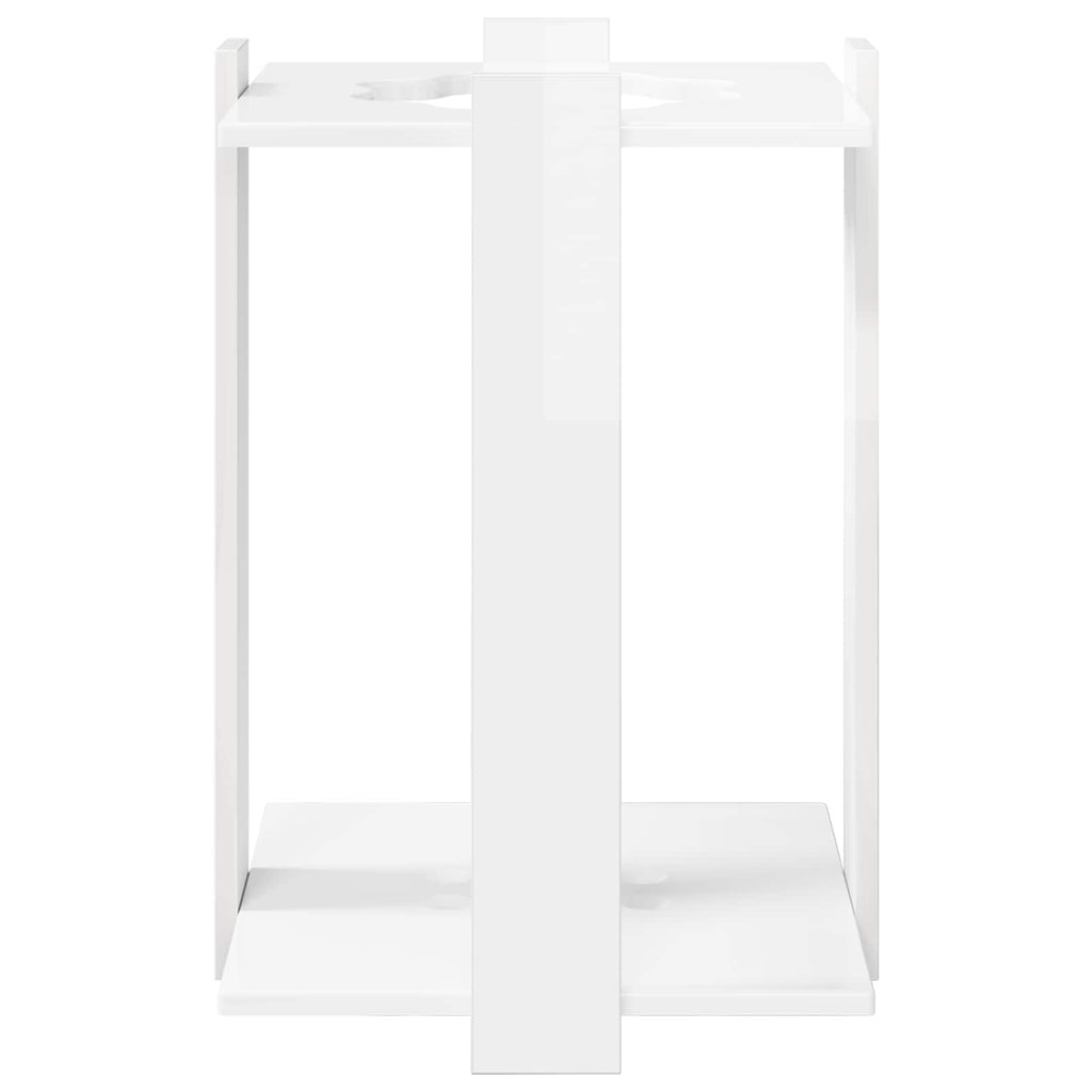 vidaXL Stojak na kij bilardowy Drewno inżynieryjne 42 x 43 x 60 cm