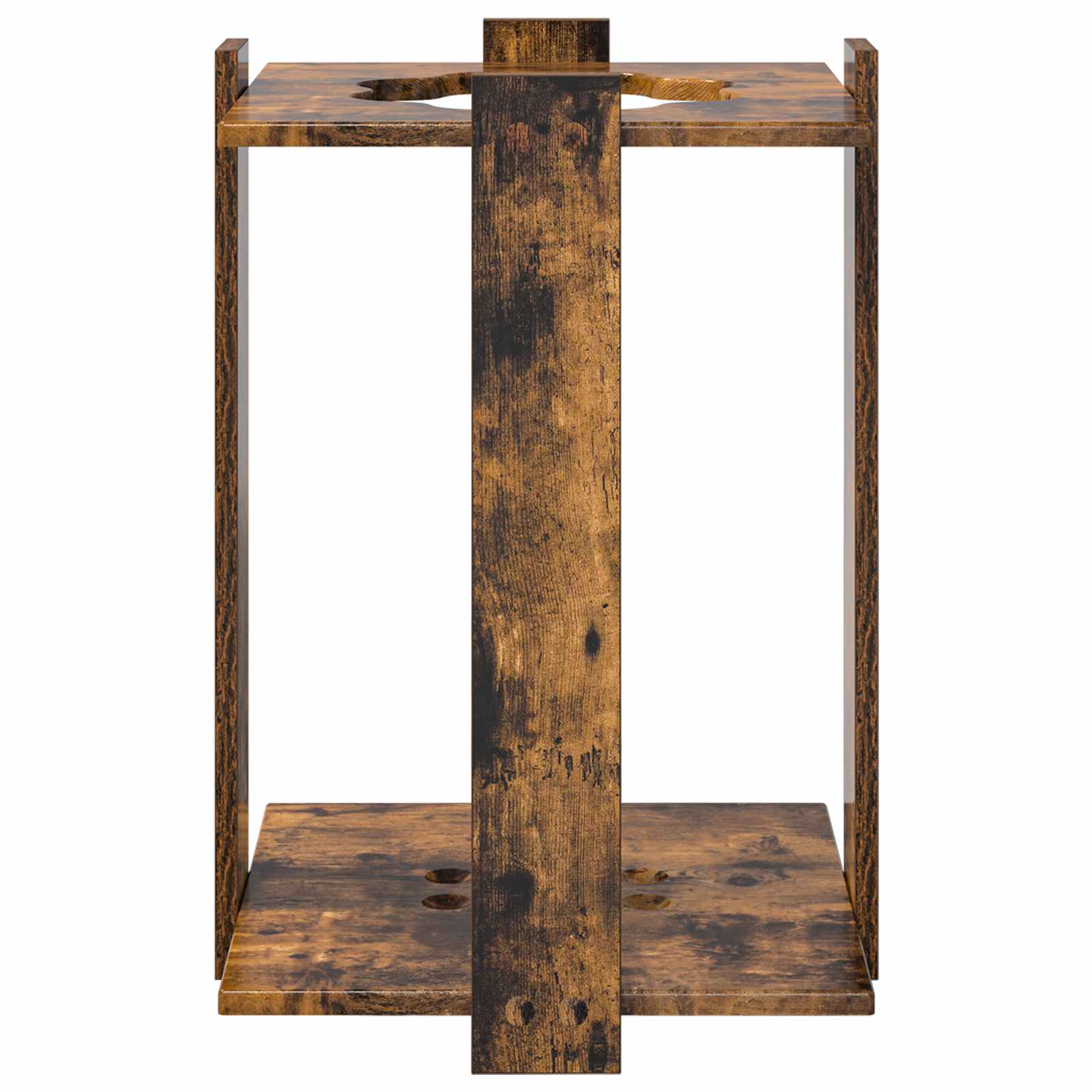 vidaXL Stojak na kij bilardowy Drewno inżynieryjne 42 x 43 x 60 cm