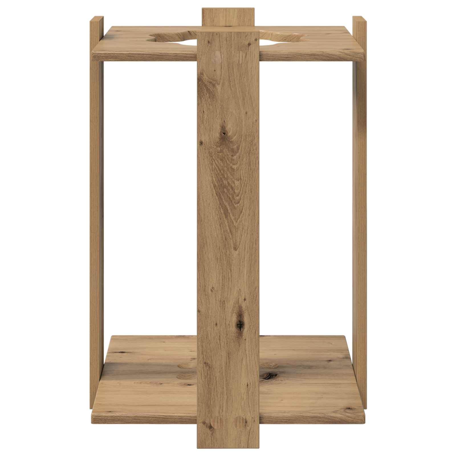 vidaXL Stojak na kij bilardowy Drewno inżynieryjne 42 x 43 x 60 cm