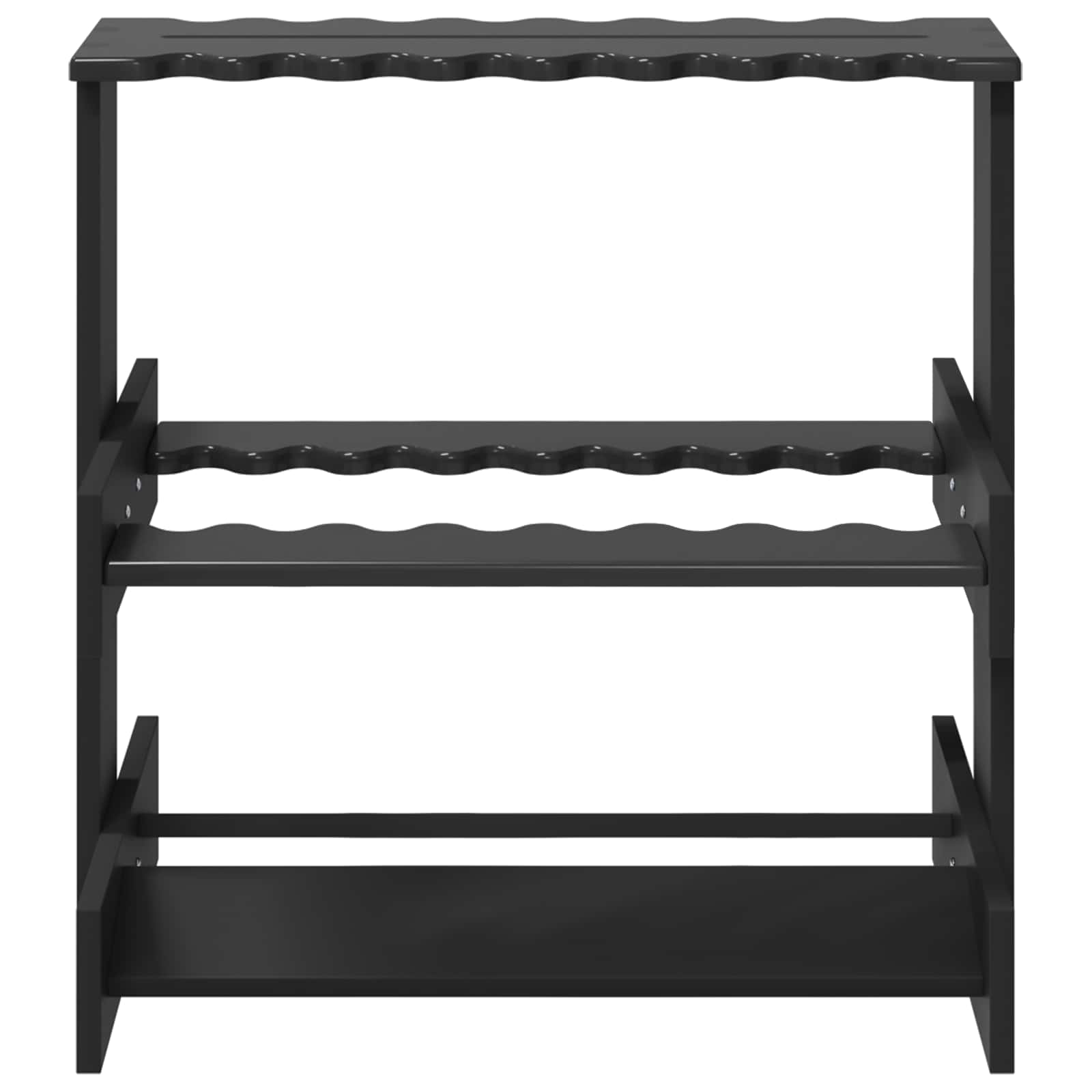 vidaXL Stojak na kij bilardowy Drewno inżynieryjne 60 x 35 x 60 cm