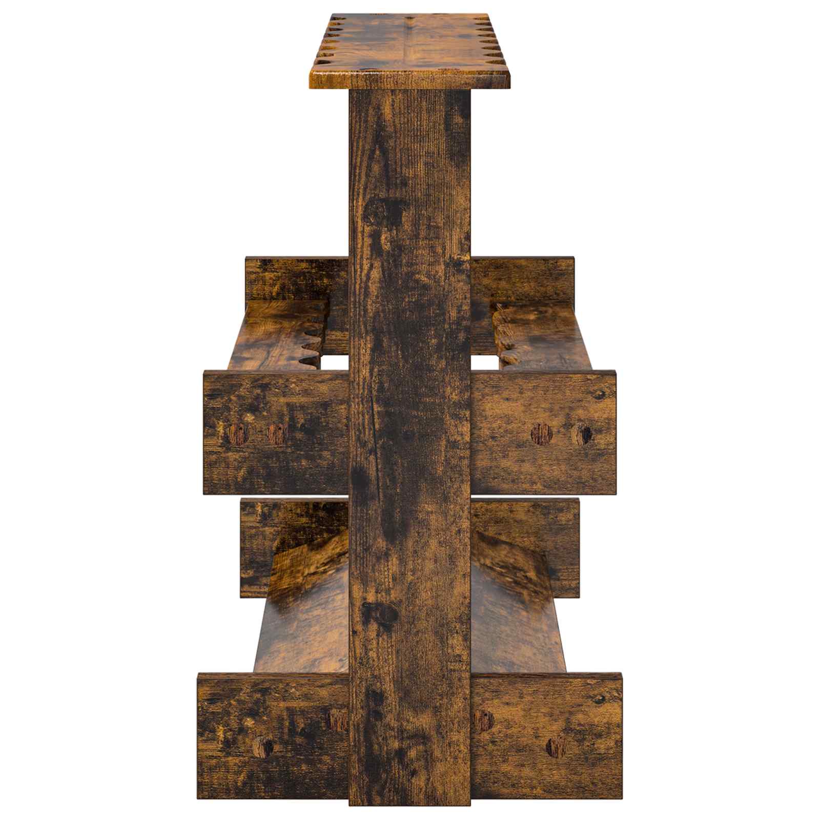 vidaXL Stojak na kij bilardowy Drewno inżynieryjne 60 x 35 x 60 cm