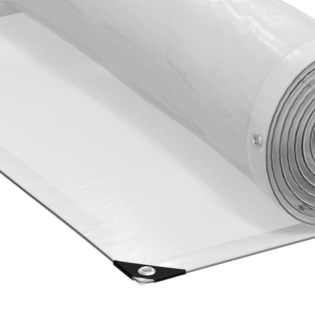 vidaXL Plandeka przezroczysty 2,5 x 1,5 m PE