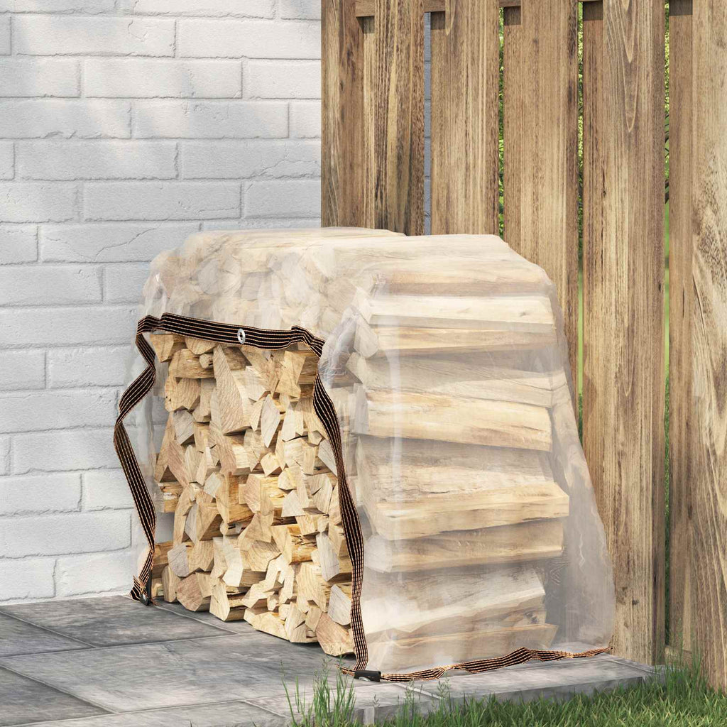vidaXL Plandeka przezroczysty 2 x 1,5 m PE