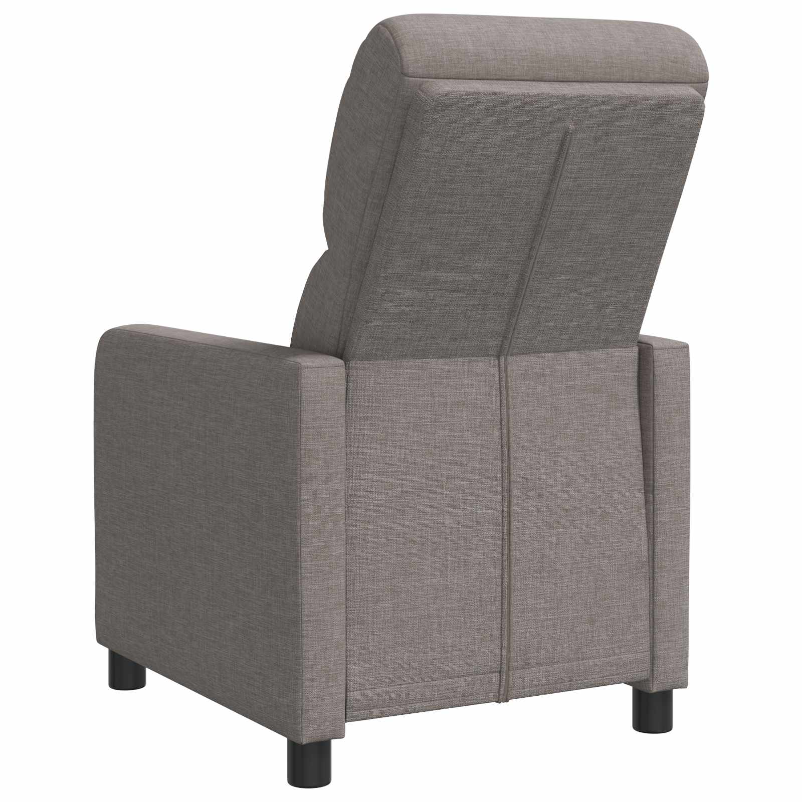 vidaXL Fotel recliner Ciemnoszary