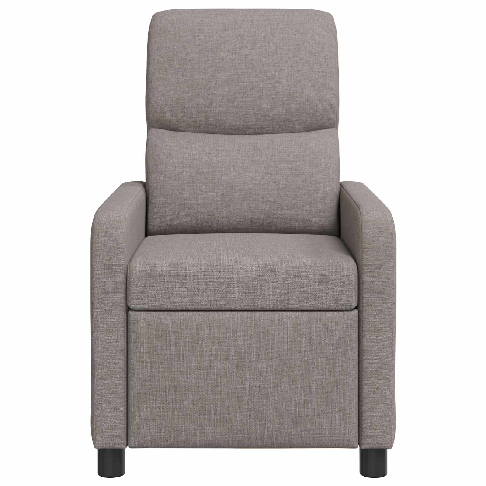 vidaXL Fotel recliner Ciemnoszary