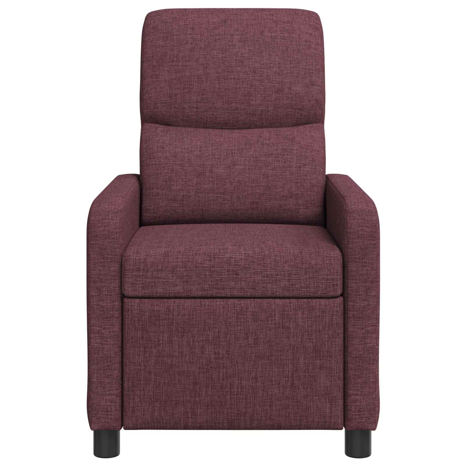 vidaXL Fotel recliner Fioletowy tkanina