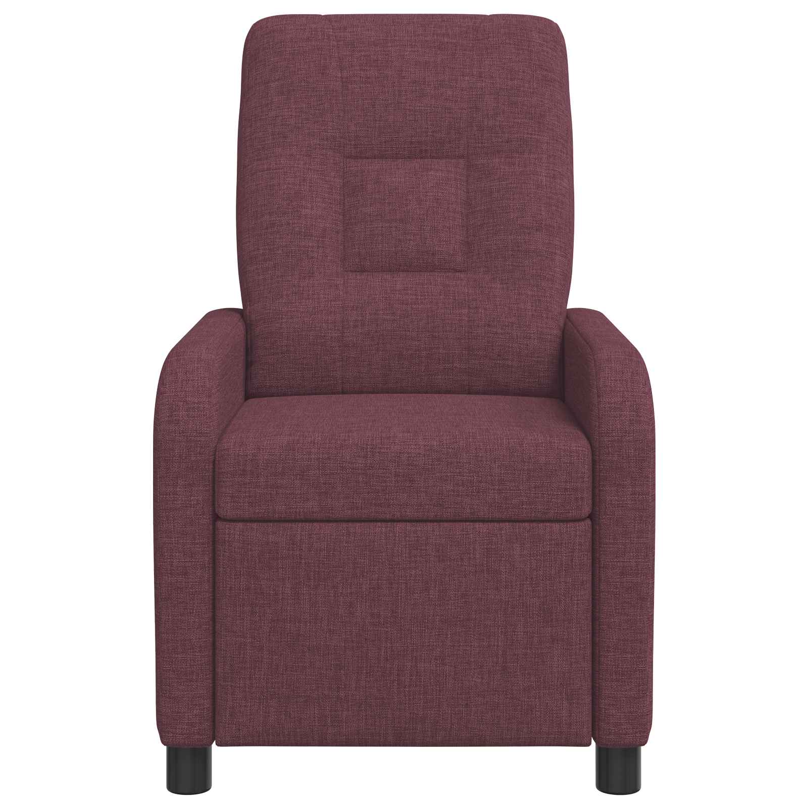 vidaXL Fotel recliner Fioletowy tkanina