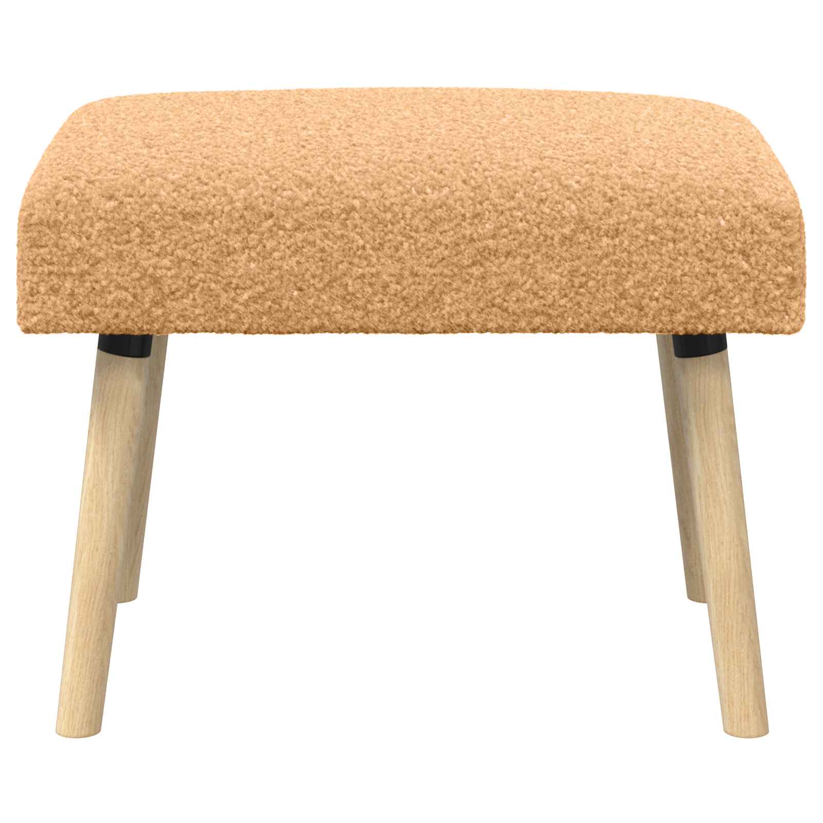 vidaXL ławka Gładki Beżowy 60 x 40 x 45 cm Bouclé
