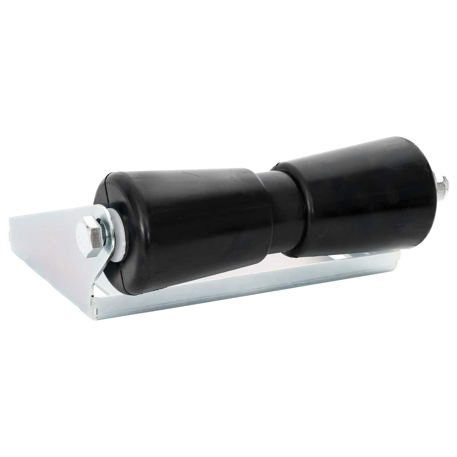 vidaXL Rolki przyczepy do łodzi z uchwytem 25,4 cm Stal ocynkowana
