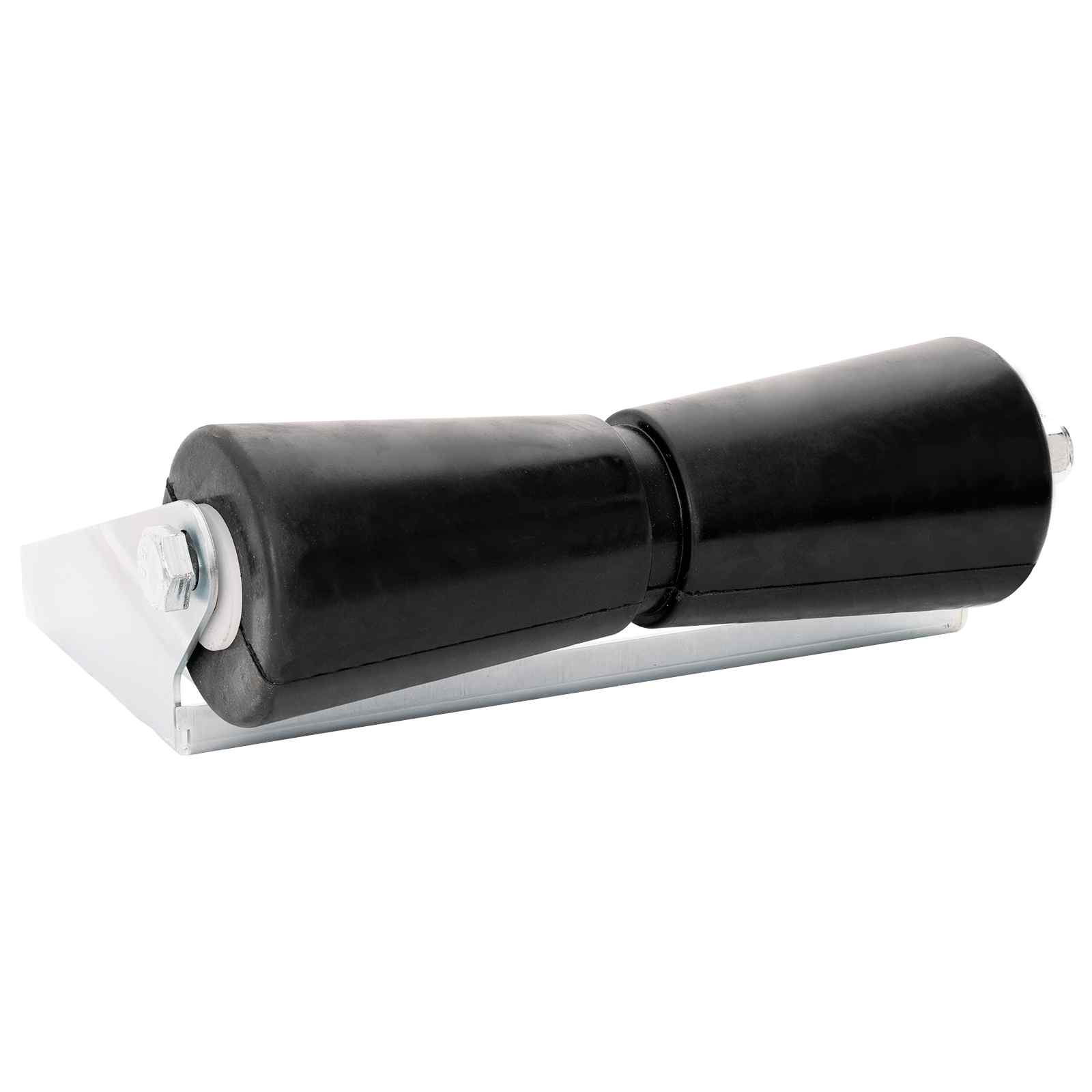 vidaXL Rolki przyczepy do łodzi z uchwytem 30,5 cm Stal ocynkowana