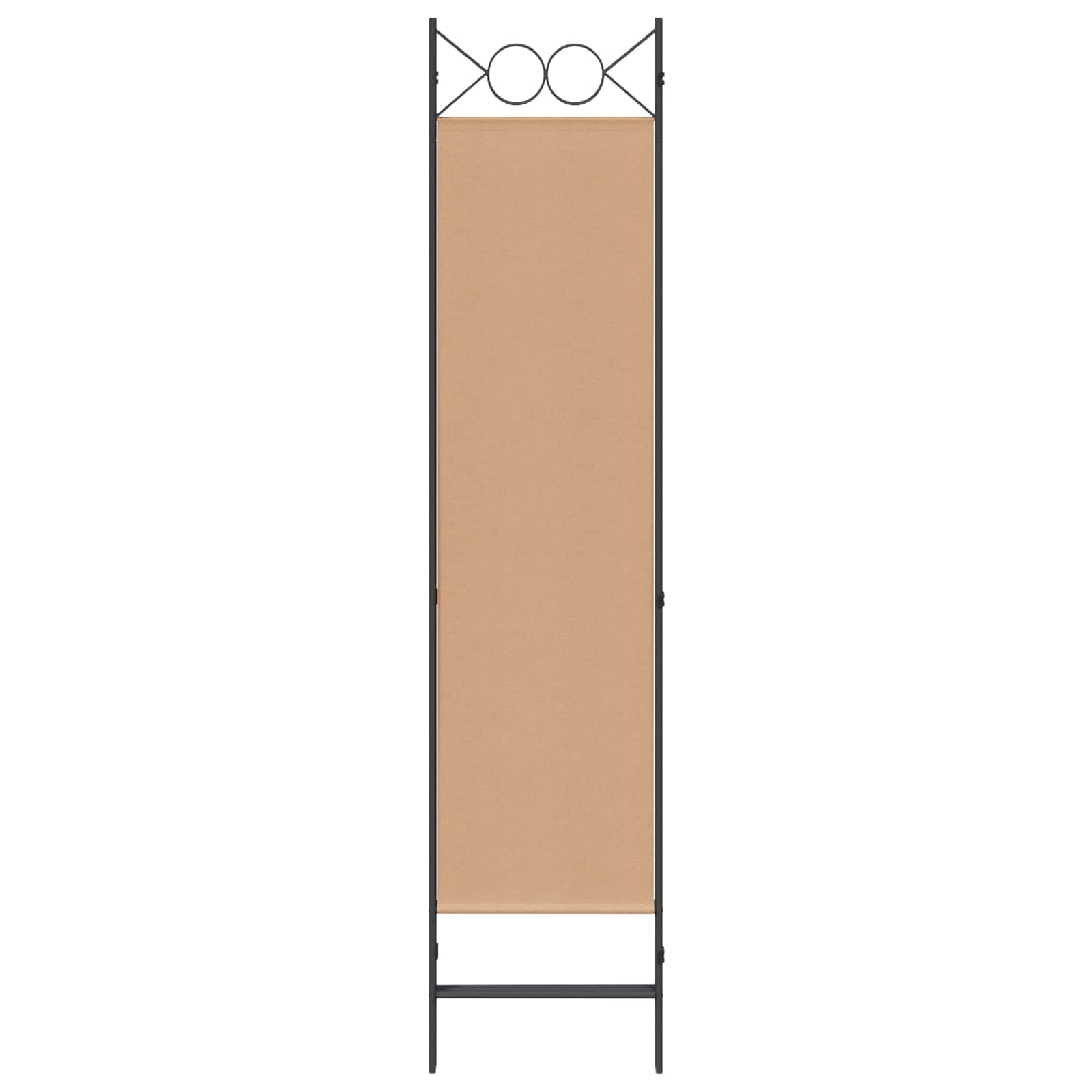 vidaXL 3-panelowy parawan Beżowy 120 x 180 cm tkanina