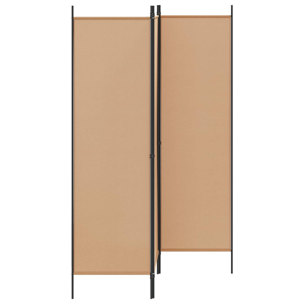 vidaXL Przesłona pokoju Beżowy 150 x 180 cm tkanina