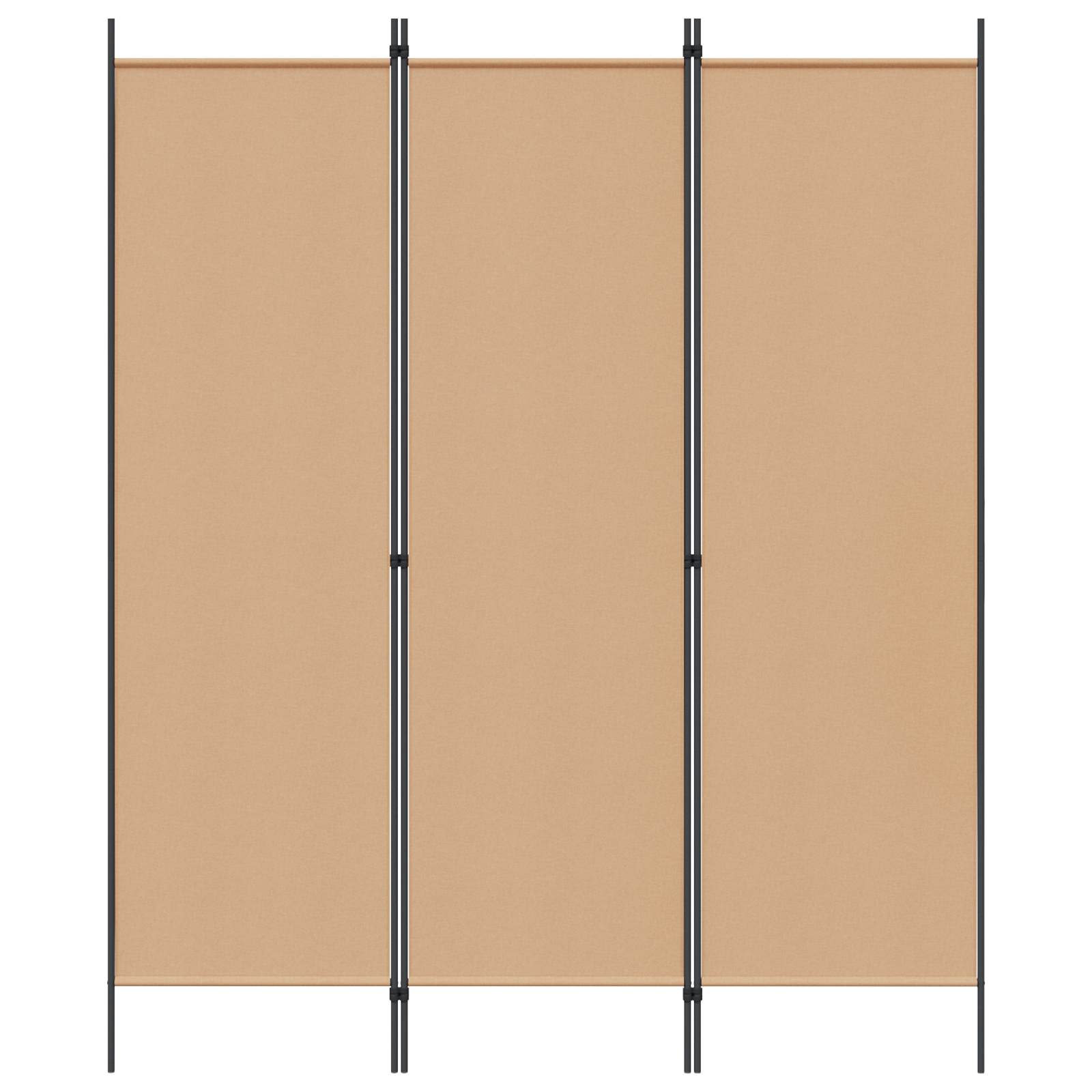 vidaXL Przesłona pokoju Beżowy 150 x 180 cm tkanina