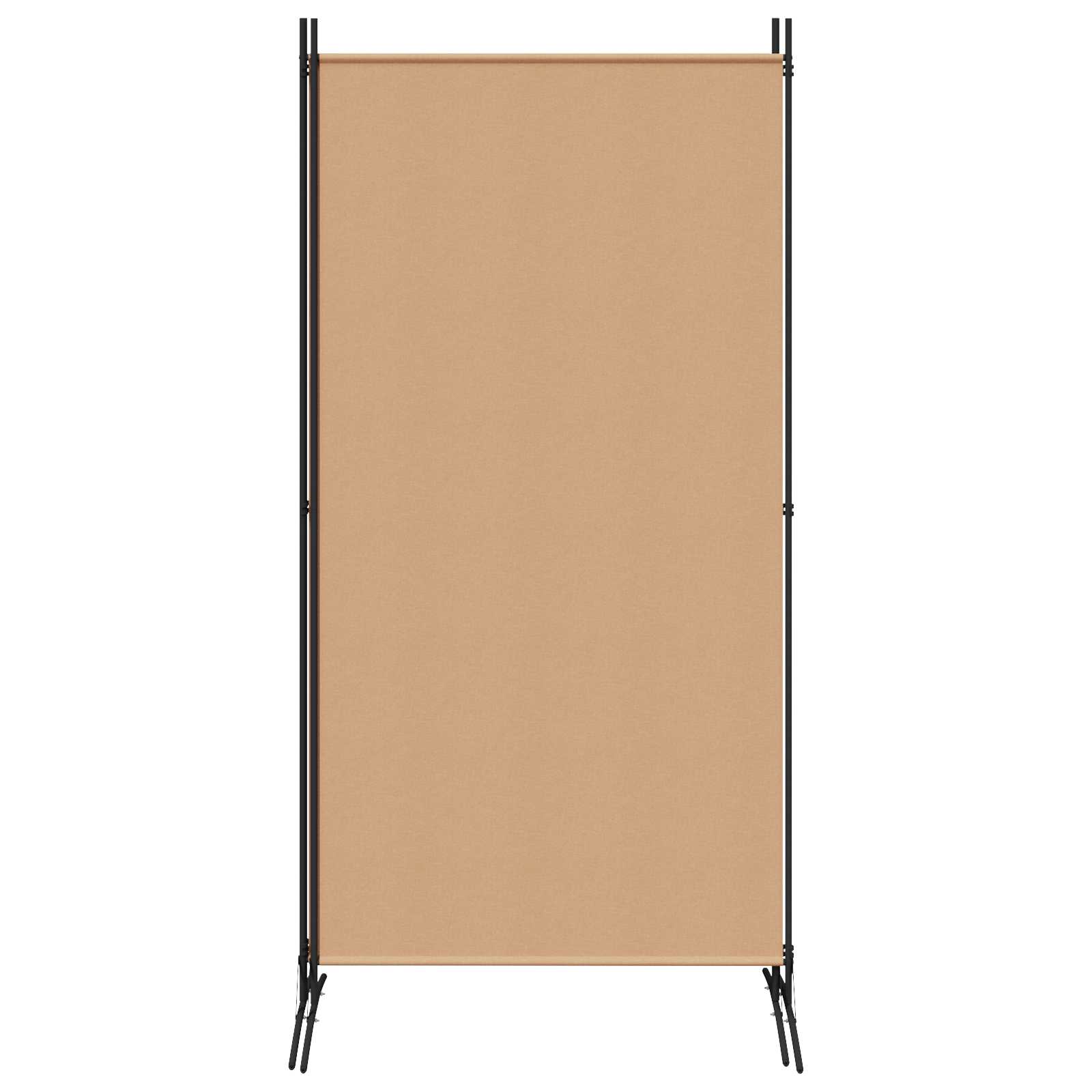 vidaXL 3-panelowy parawan Beżowy 260 x 180 cm tkanina