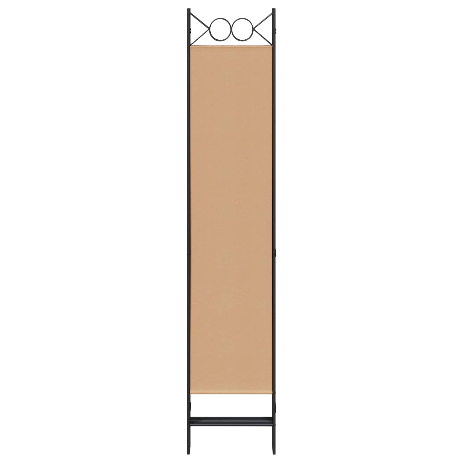 vidaXL Ekspresowy 6-panelowy parawan Beżowy 240 x 200 cm tkanina