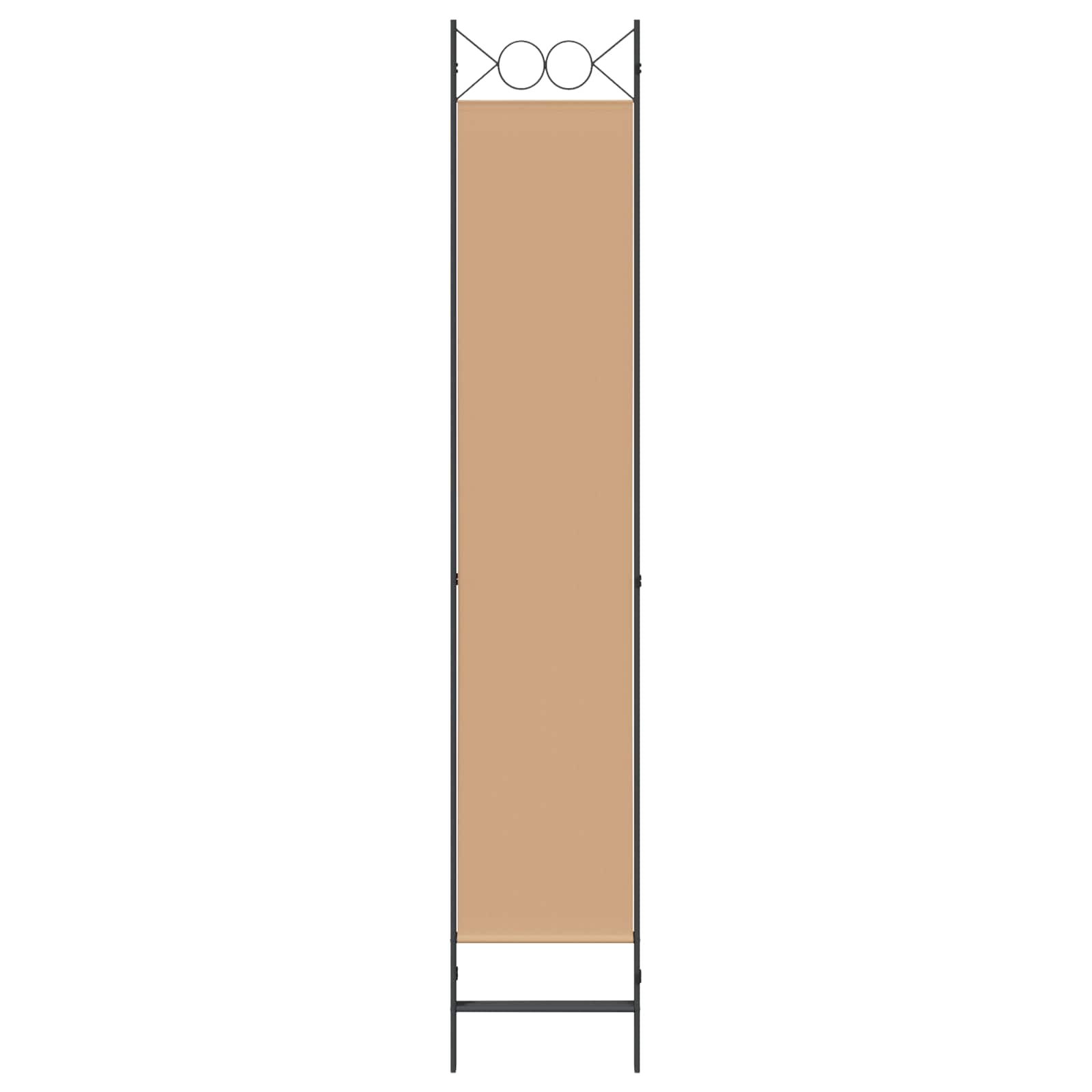 vidaXL 3-panelowy parawan Beżowy 120 x 220 cm tkanina