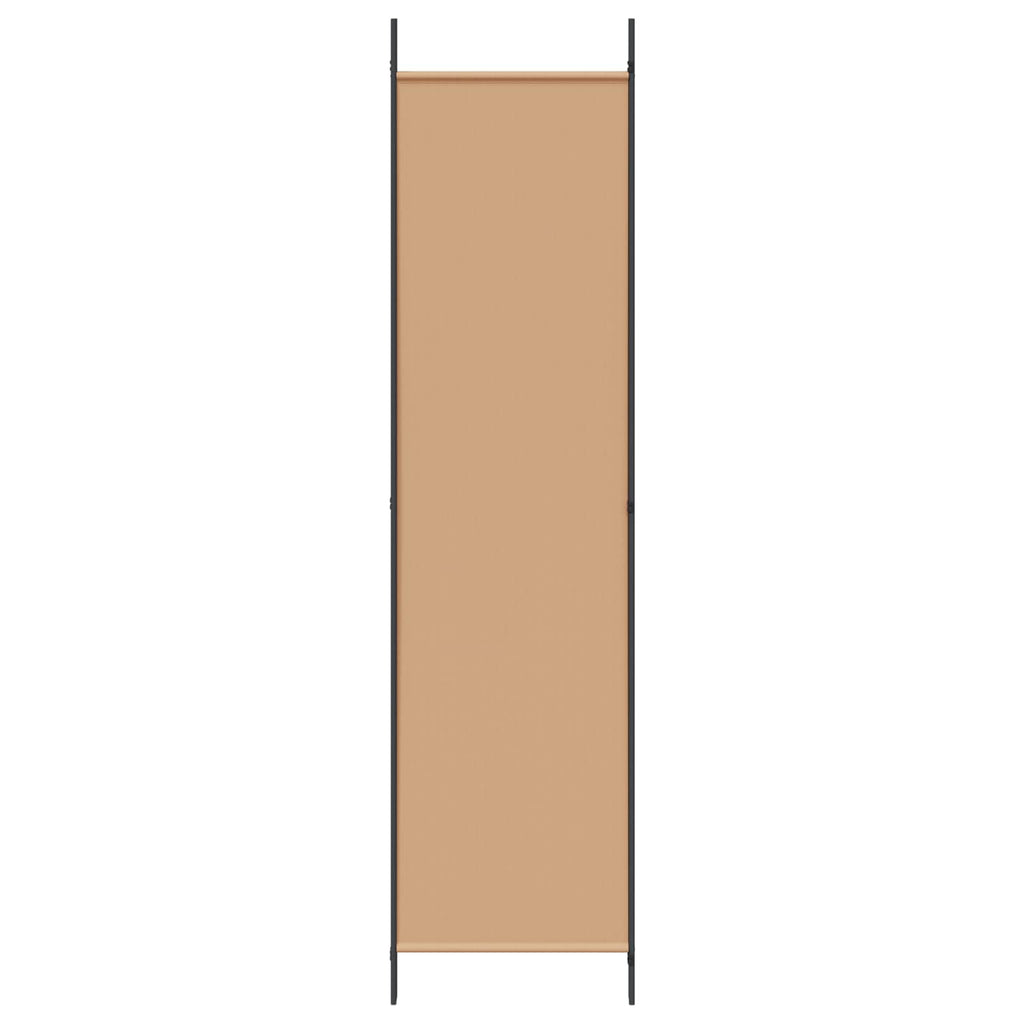 vidaXL 3-panelowy parawan Beżowy 150 x 200 cm tkanina