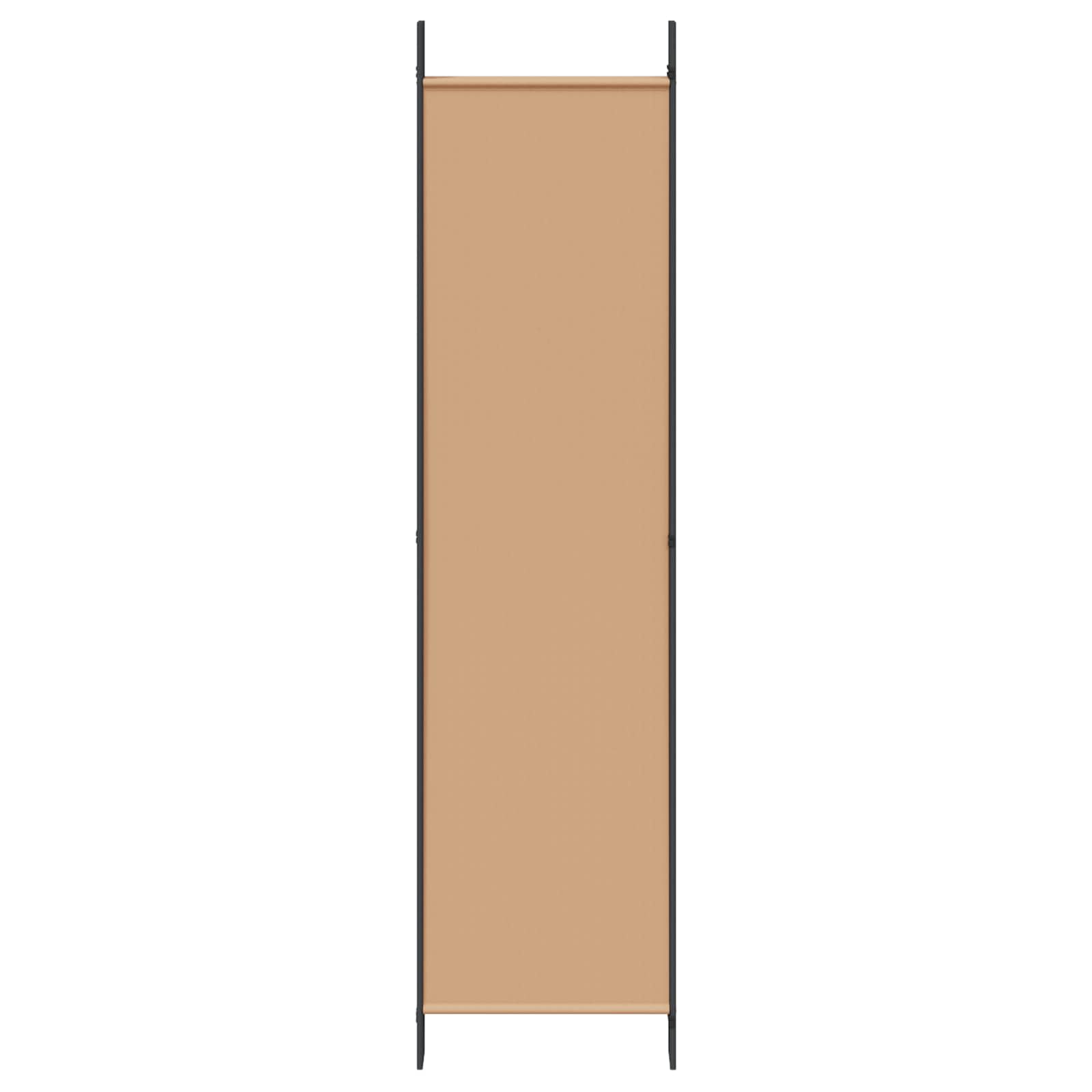 vidaXL Ekspresowy 6-panelowy parawan Beżowy 300 x 200 cm tkanina