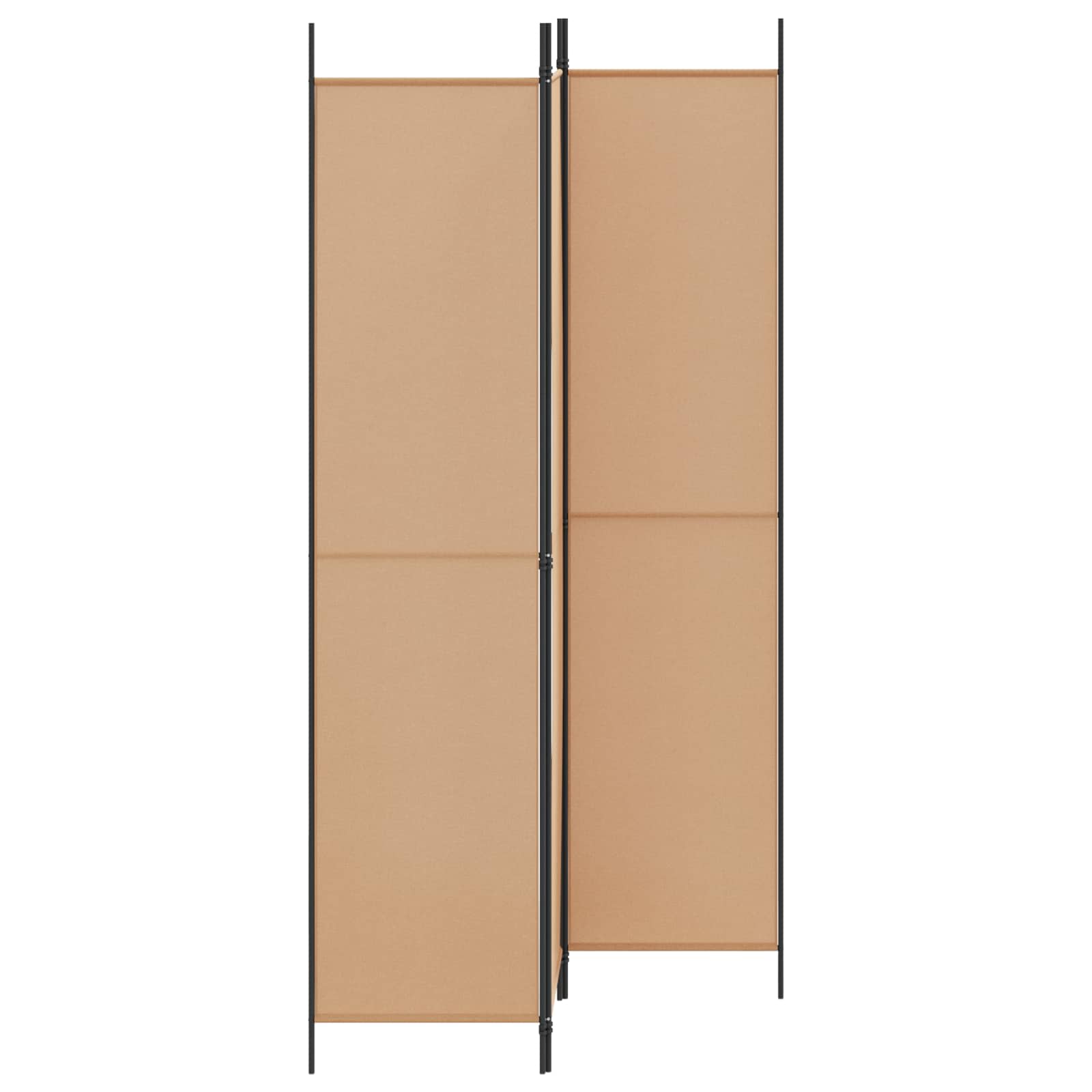 vidaXL 3-panelowy parawan Beżowy 150 x 220 cm tkanina