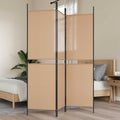 vidaXL 3-panelowa parawana Beżowy 150 x 180 cm tkanina