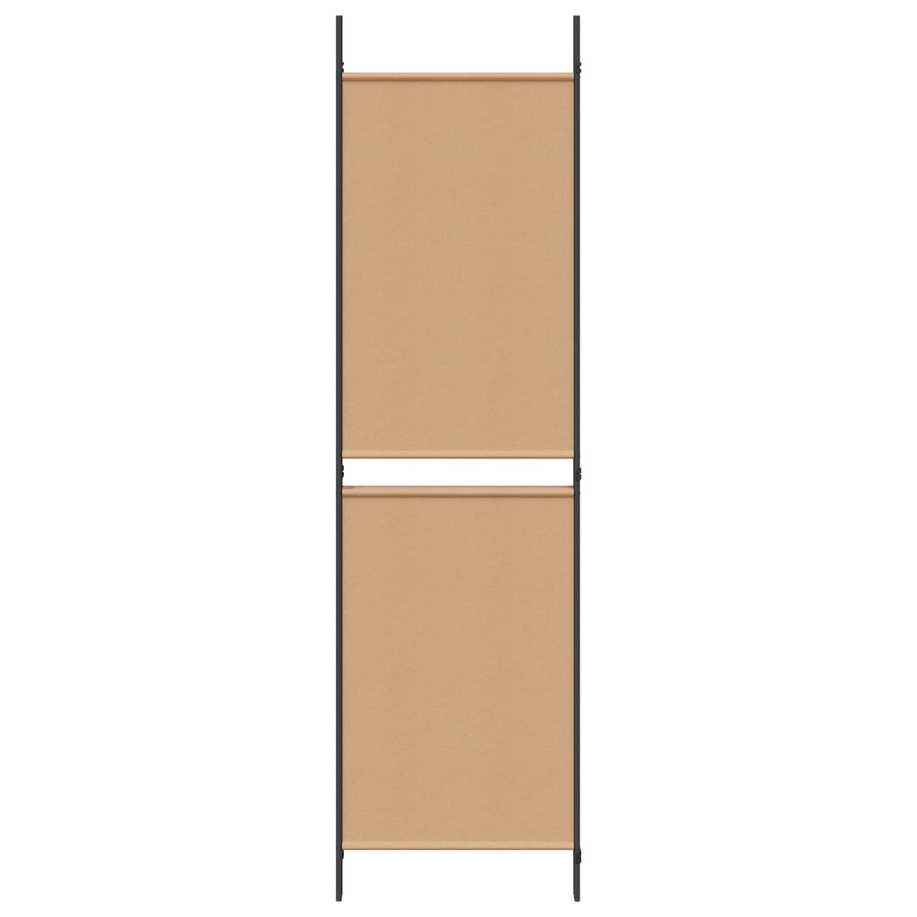 vidaXL 3-panelowa parawana Beżowy 150 x 180 cm tkanina