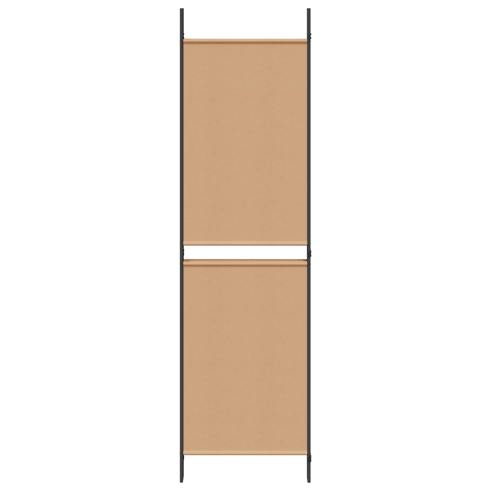 vidaXL 4-panełowy parawan Beżowy 200 x 180 cm tkanina