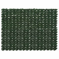 vidaXL Parawan balkonowy z liśćmi Ciemnozielony 200 x 150 cm