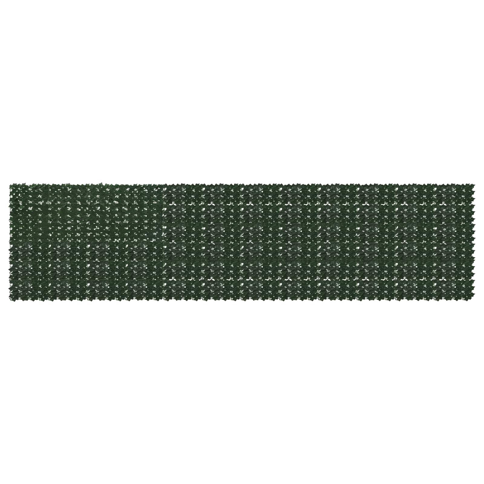 vidaXL Parawan balkonowy z liśćmi Ciemnozielony 600 x 150 cm