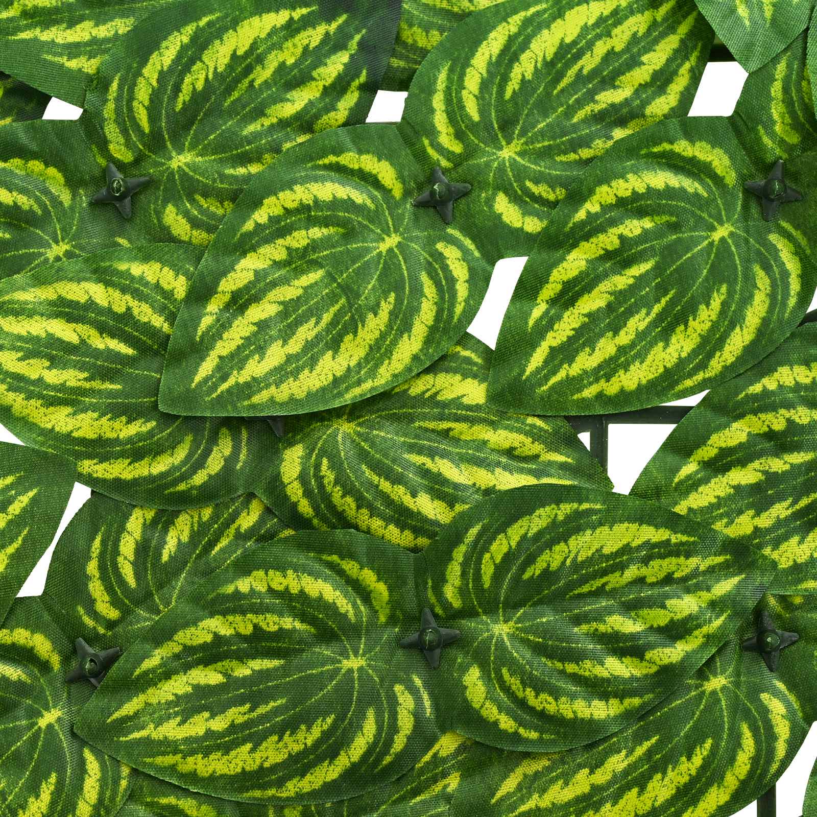 vidaXL Parawan balkonowy z liśćmi Zielony i Żółty 400 x 150 cm
