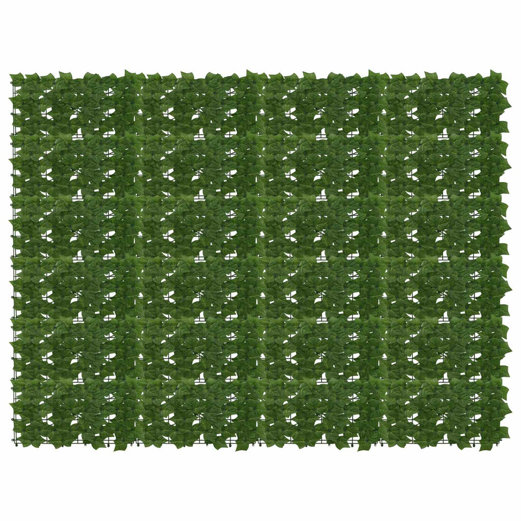 vidaXL Parawan balkonowy z liśćmi zielony 200 x 150 cm