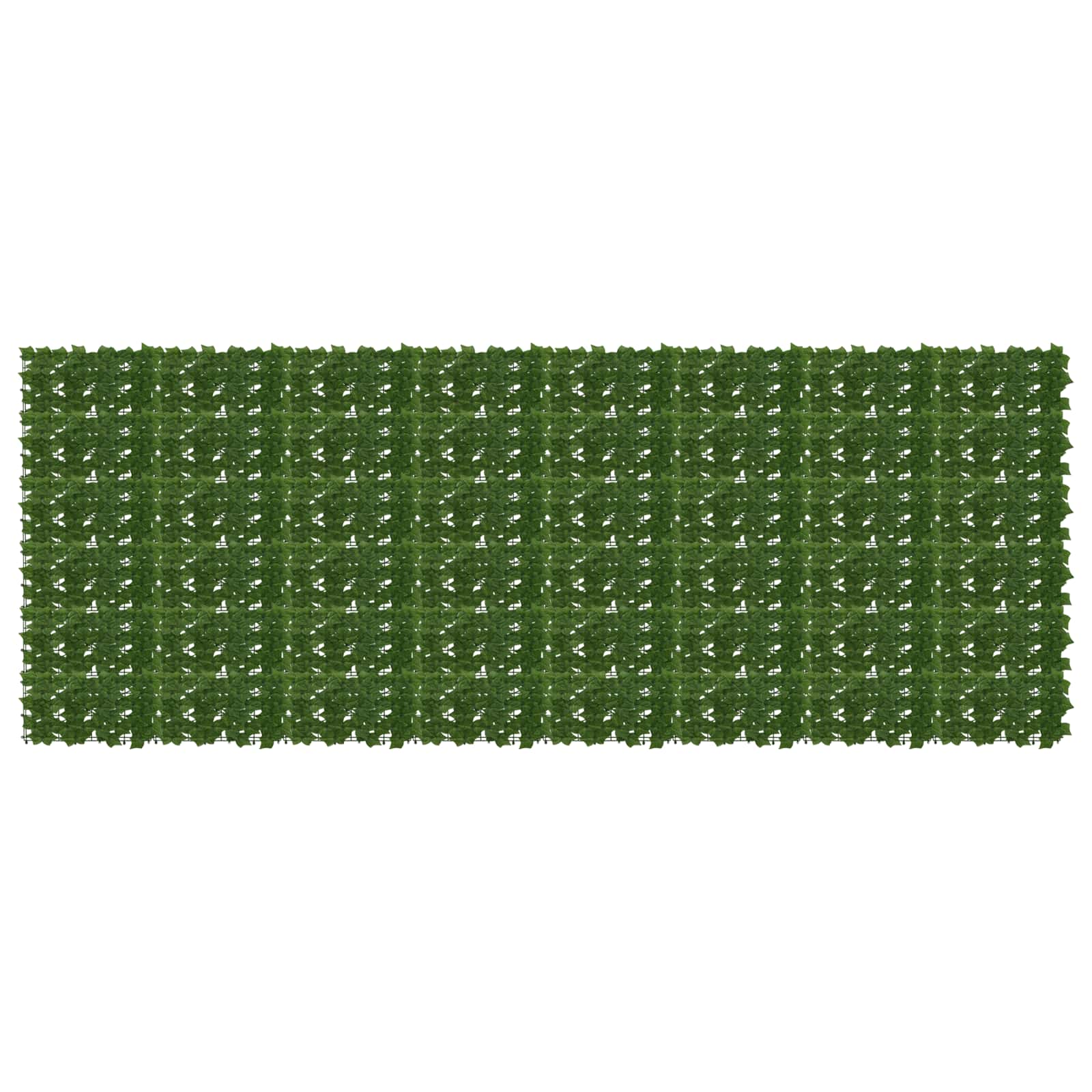 vidaXL Parawan balkonowy z liśćmi zielony 400 x 150 cm
