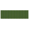 vidaXL Parawan balkonowy z liśćmi zielony 500 x 150 cm
