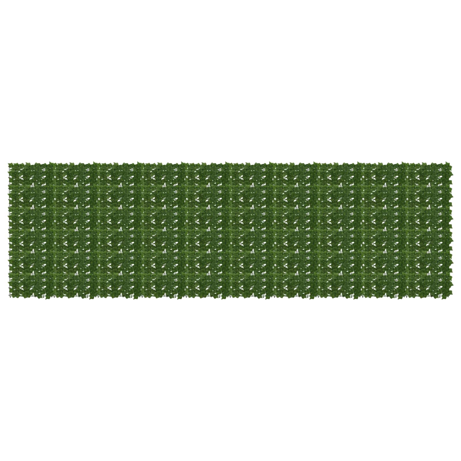 vidaXL Parawan balkonowy z liśćmi zielony 500 x 150 cm