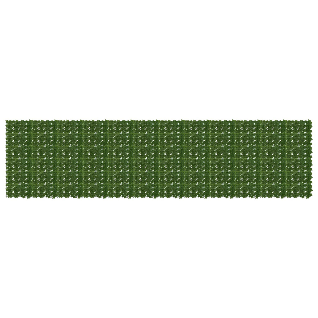 vidaXL Parawan balkonowy z liśćmi zielony 600 x 150 cm