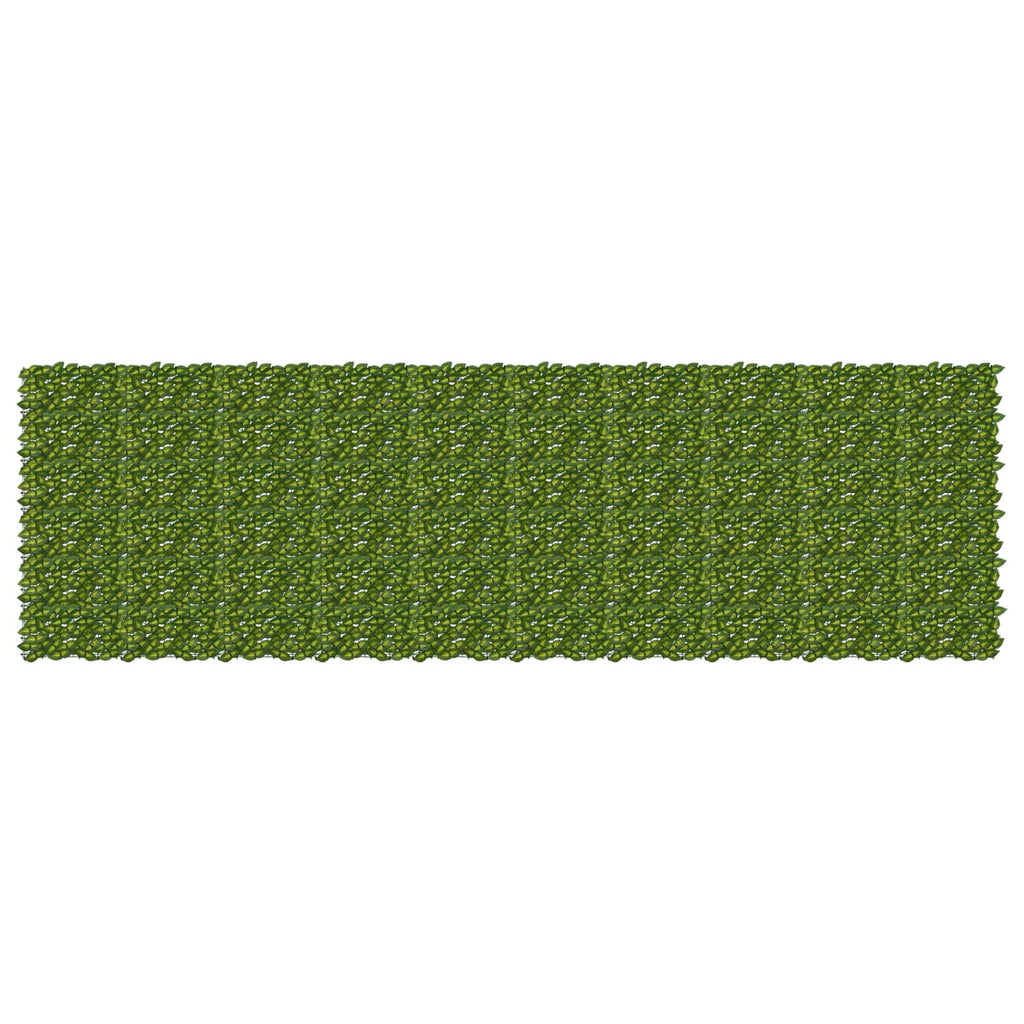 vidaXL Parawan balkonowy z liśćmi Zielony i Żółty 500 x 150 cm