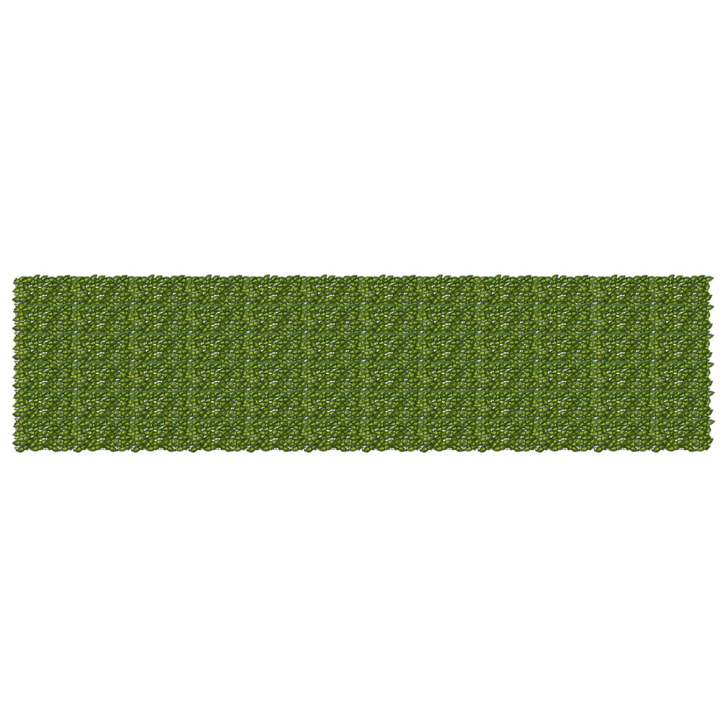 vidaXL Parawan balkonowy z liśćmi Zielony i Żółty 600 x 150 cm