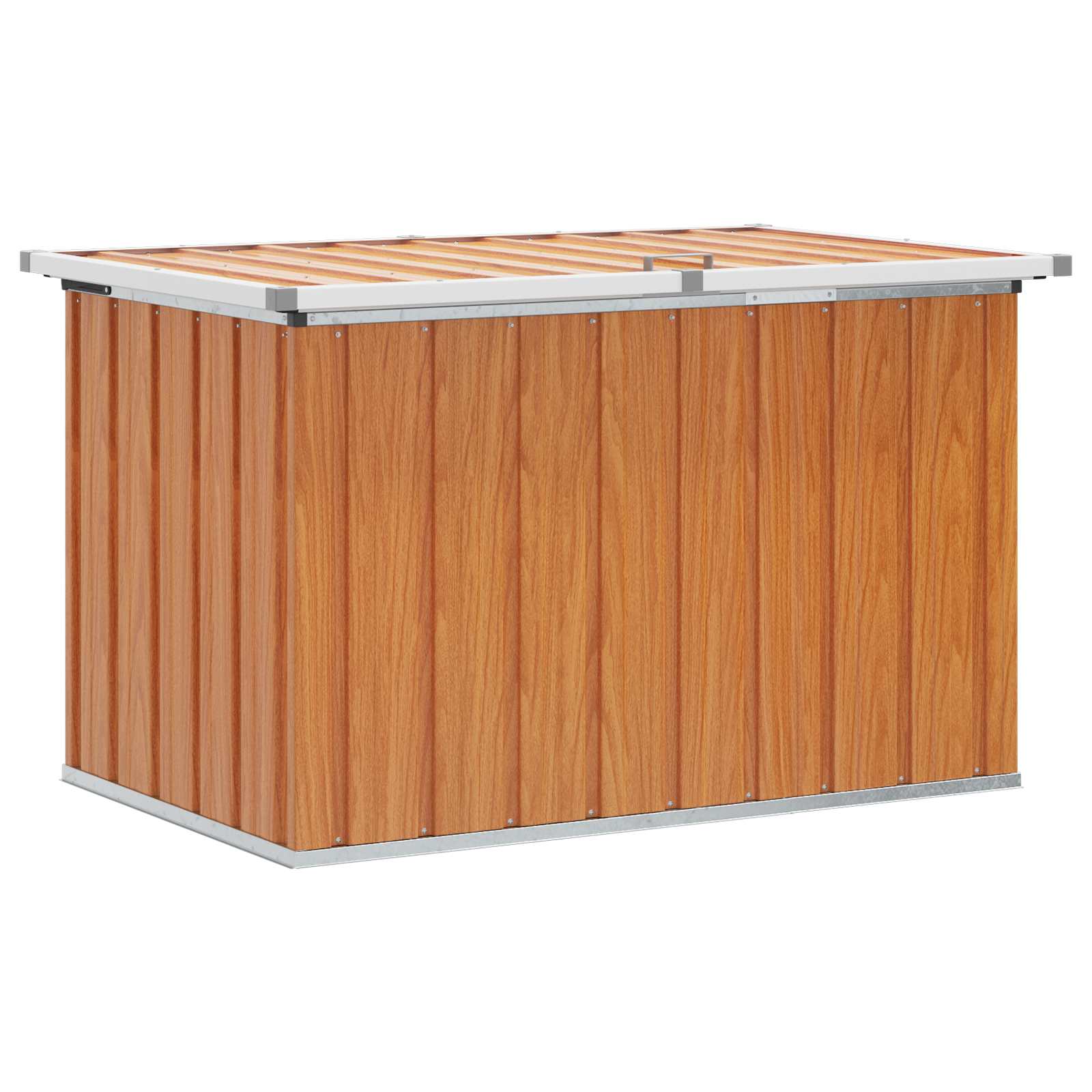 vidaXL Skrzynia do przechowywania na zewnątrz drewno 109 x 67 x 65 cm