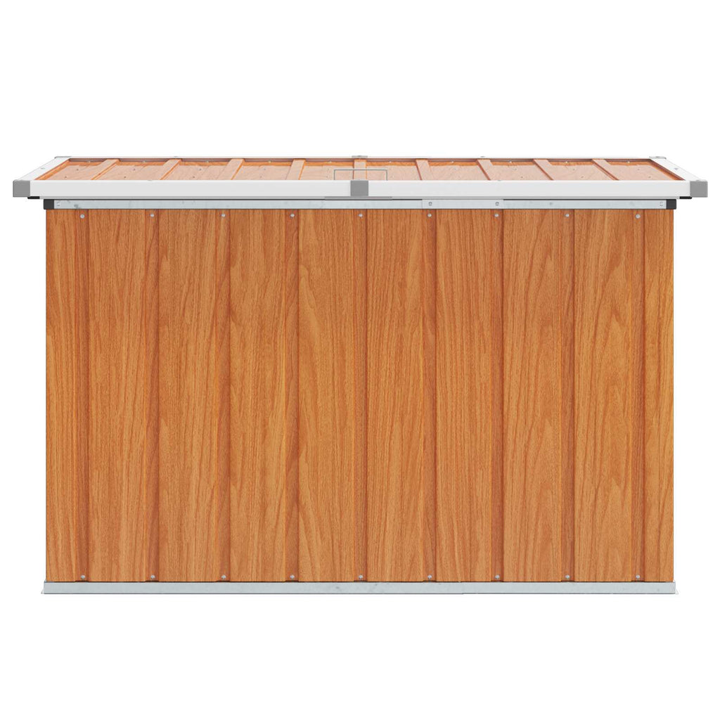 vidaXL Skrzynia do przechowywania na zewnątrz drewno 109 x 67 x 65 cm