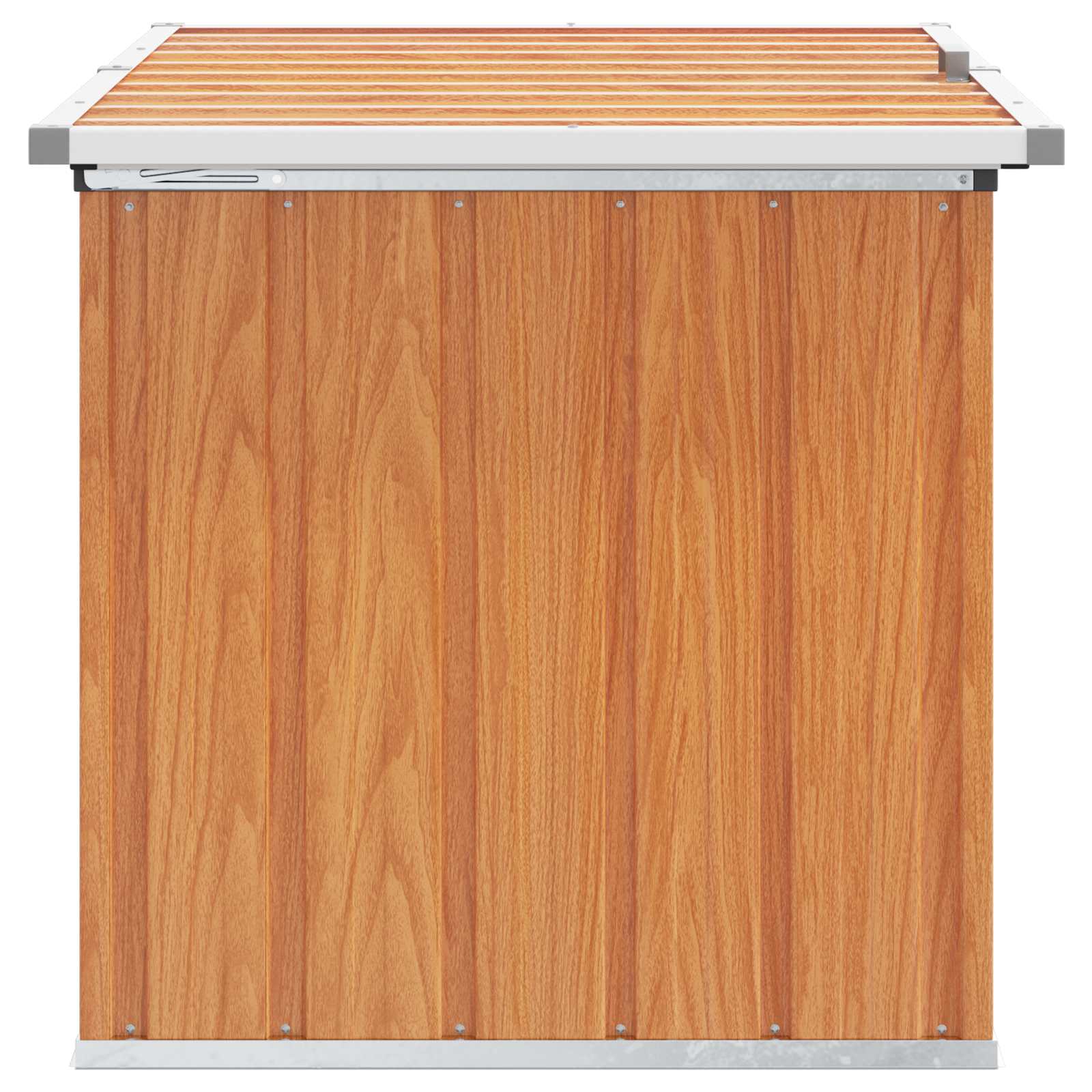 vidaXL Skrzynia do przechowywania na zewnątrz drewno 109 x 67 x 65 cm