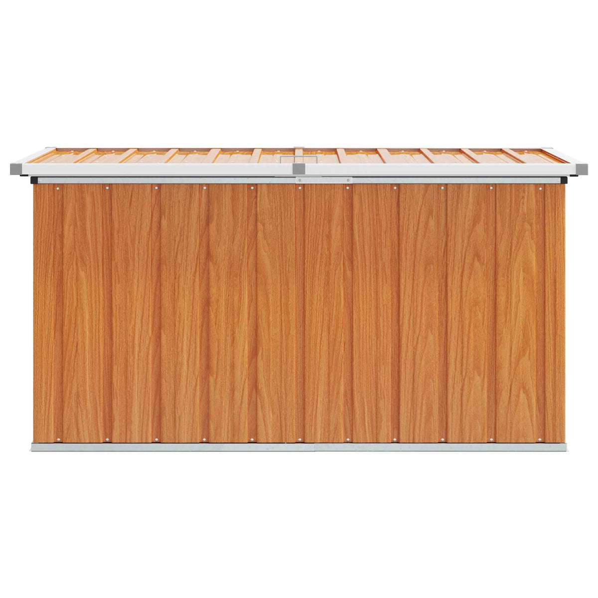 vidaXL Skrzynia do przechowywania na zewnątrz drewno 129 x 67 x 65 cm