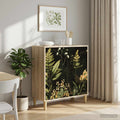 vidaXL Bufet RHENEN Sonoma 69 x 33 x 75 cm Drewno inżynieryjne